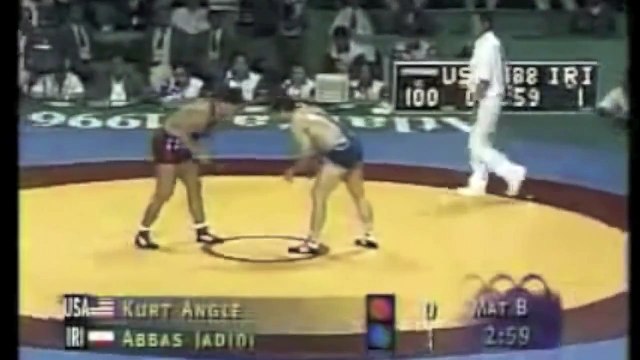 Kurt Angle's 1996 Olympic Gold Medal Win (Full Match)