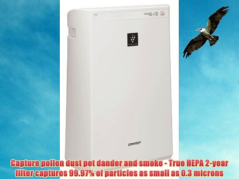 Sharp FPA40UW Plasmacluster Ion Air Purifier with True HEPA Filter