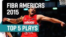 Top 5 Plays - Day 1 - 2015 FIBA Americas Championship