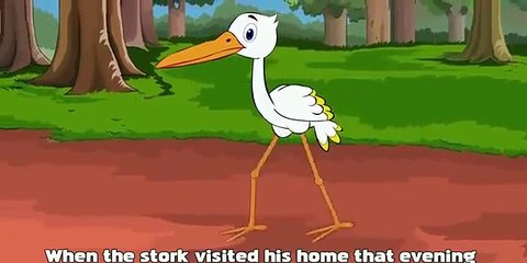 THE FOX and THE STORK STORY | Bedtime Story
