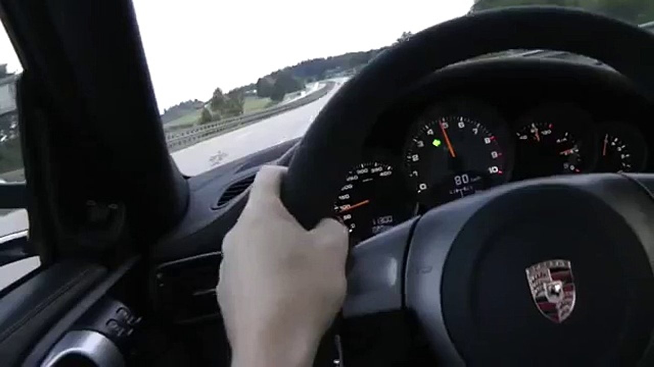 Porsche 9ff 850 Gturbo - 381 km/h World Record on German Autobahn