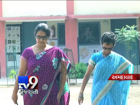 Ahmedabad: 'Saree' state for AMC teachers - Tv9 Gujarati