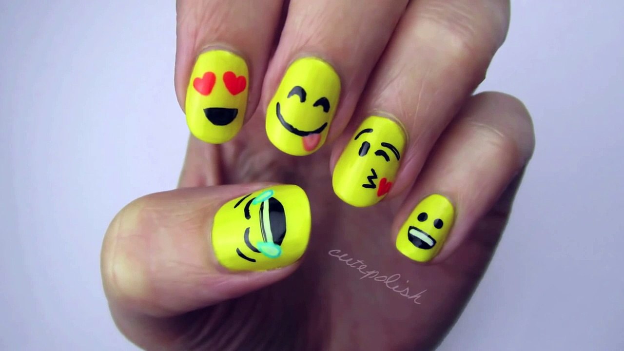 Emoji Nail Art!