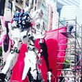 Gundam docks in Hong Kong opening