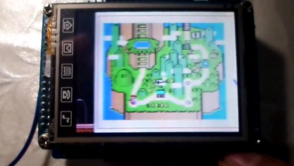 STM32 F103 SDCARD FAT32 Mario/Sonic map emulation