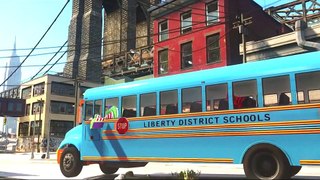 Wheels On The Bus Nursery Rhymes & Colors Bus with Toys Story Buzz Lightyear & Spiderman !