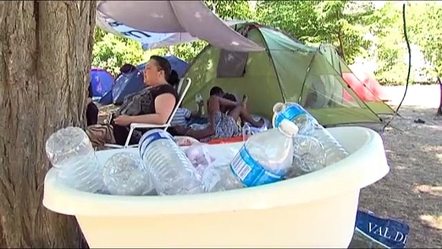 Les migrants évacués du Sanitas à Tours