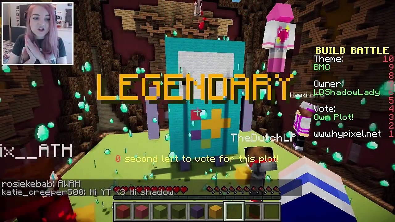 LDShadowLady | Lizzie |  Five Nights with BMO Goat | Build Battle | Minecraft Building Minigame
