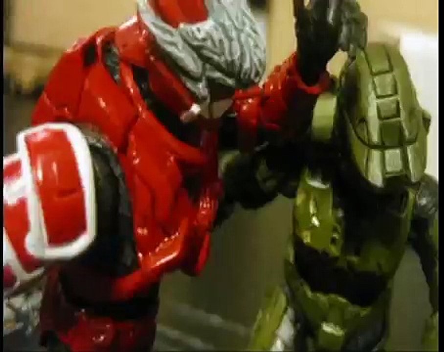 Master Chief VS The Hayabusa Spartan