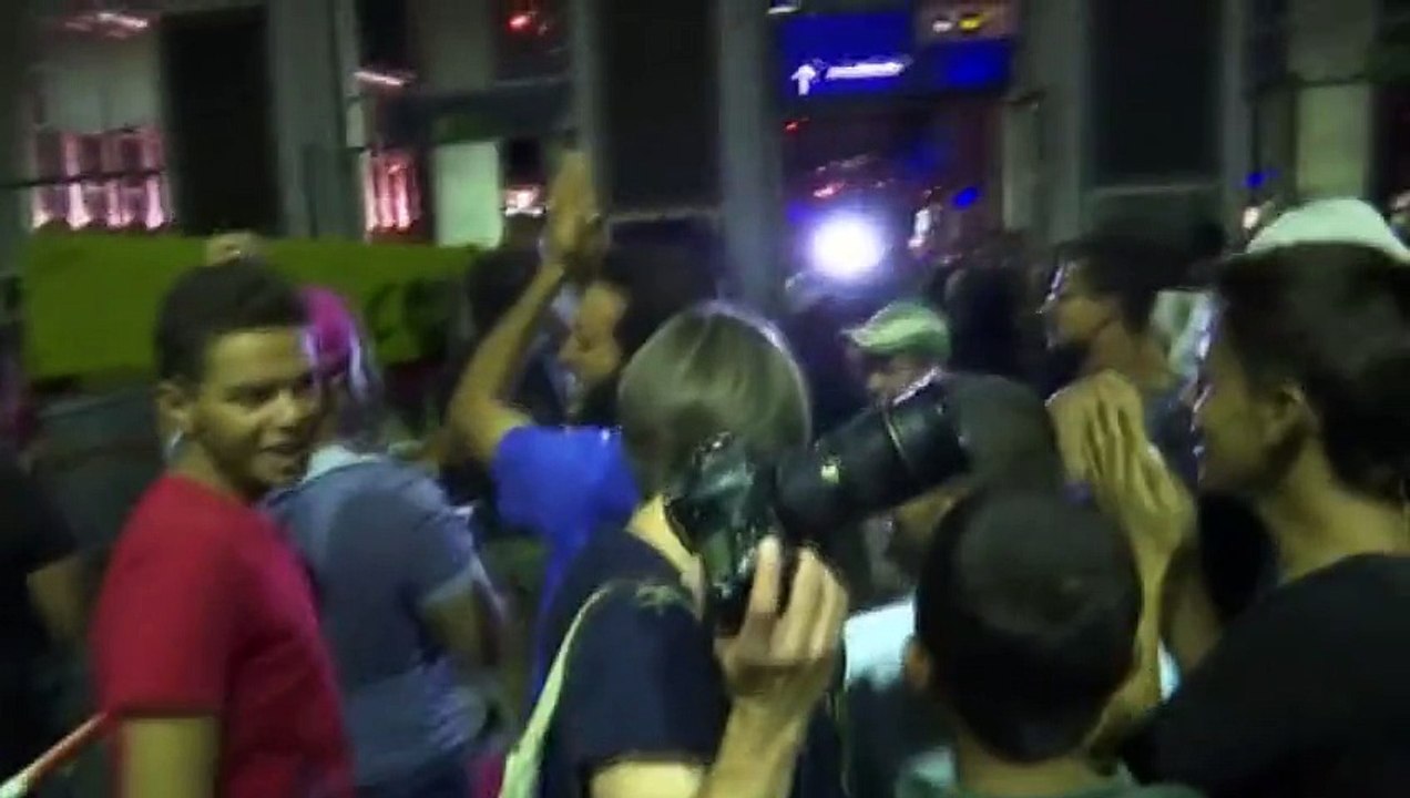 Migrants arrivés à Munich: "merci l'Allemagne"