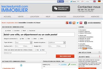 Site Web Les cles du midi