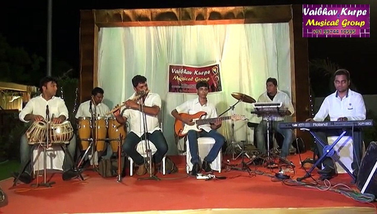 "Pal Pal Dil" Instrumental Orchestra by Vaibhav Kurpe & Group, Vadodara, Gujarat. +91-9974410595