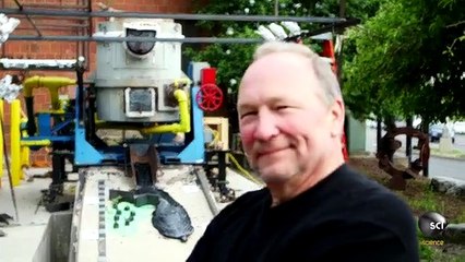 Expérience, ce qui se produit quand la lave est au contact de la glace