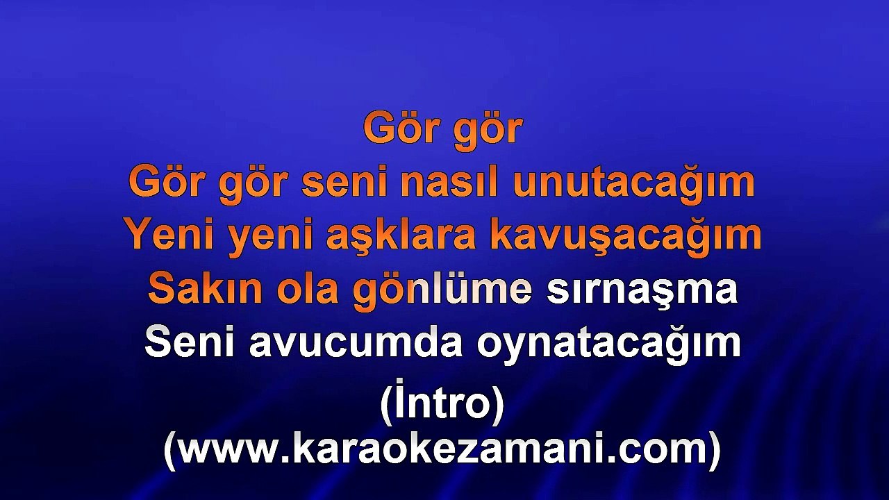 Hakan Altun - Gör Gör - 2010 TÜRKÇE KARAOKE