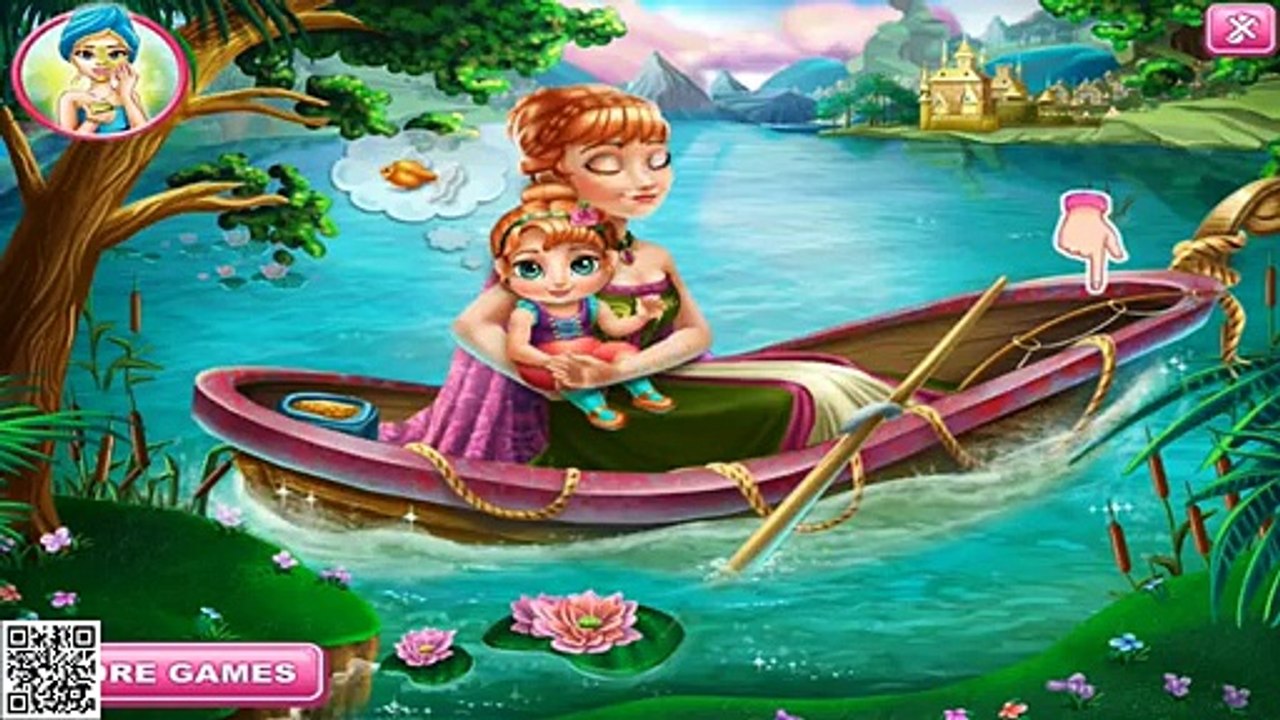 Disney Frozen Game - Frozen Anna Baby Wash Baby Videos Games For Kids