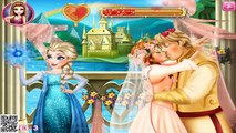 Disney Frozen Game - Frozen Anna Wedding Kiss Baby Videos Games For Kids