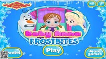 Disney Frozen Game - Frozen Baby Anna Frostbites Baby Videos Games For Kids