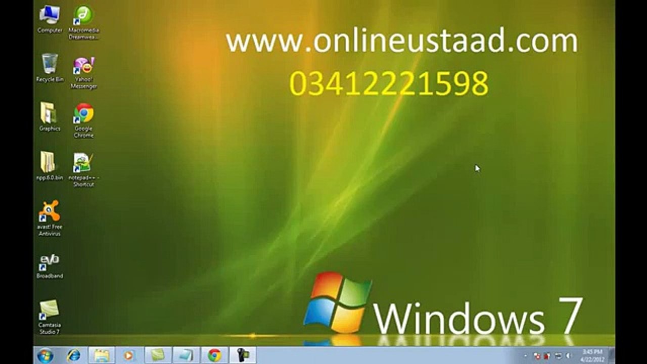 PHP in urdu free video tutorials online by abdul wali part 2 (two) http://urduwebprogramming.blogspot.com