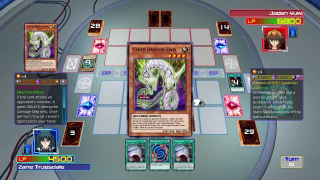 Quick Cyber Dragon Win - Yugioh GX Story mode - Leagacy of the Duelist