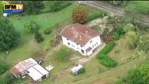 Orages à Montauban: les images des dégâts depuis l’hélicoptère de BFMTV