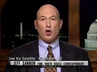 Jeff Gannon, presum  aka Johnny Gosch, interview Bill Maher