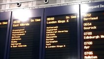 East Coast 225 diverts via the West Coast Mainline, Glasgow-Carlisle, 9th November 2013