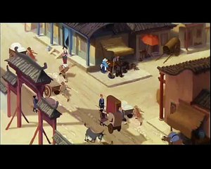 Mulan - cricket scene