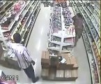 Thief Lady Caught on CCTV