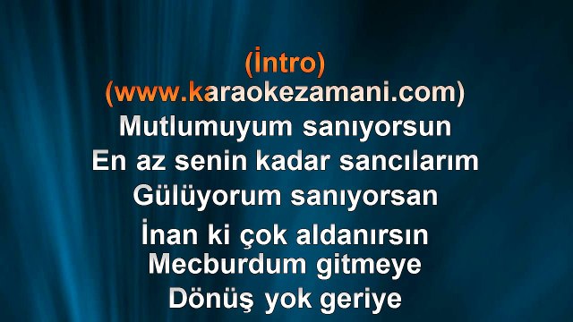 Hakan Altun - Kabul Et - 2006 TÜRKÇE KARAOKE