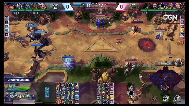 [OGN] ENG - HEROES OF THE STORM : SUPER LEAGUE : RAVE HOTS VS. MVP SKY