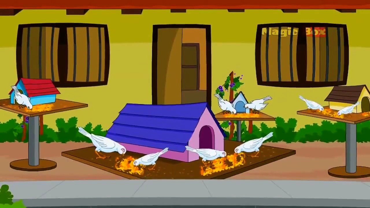 Greedy Crow Jataka Tales In English Animation / Cartoon Stories For Kids