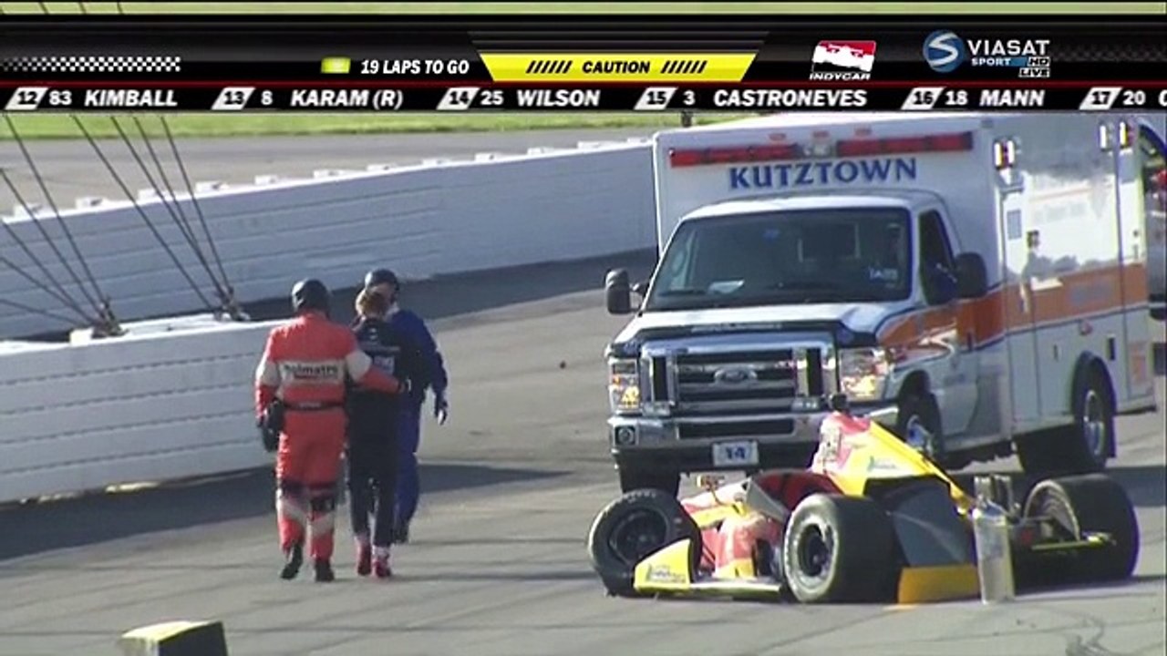 Verizon IndyCar 2015. Pocono. Justin Wilson fatal crash-copypasteads.com