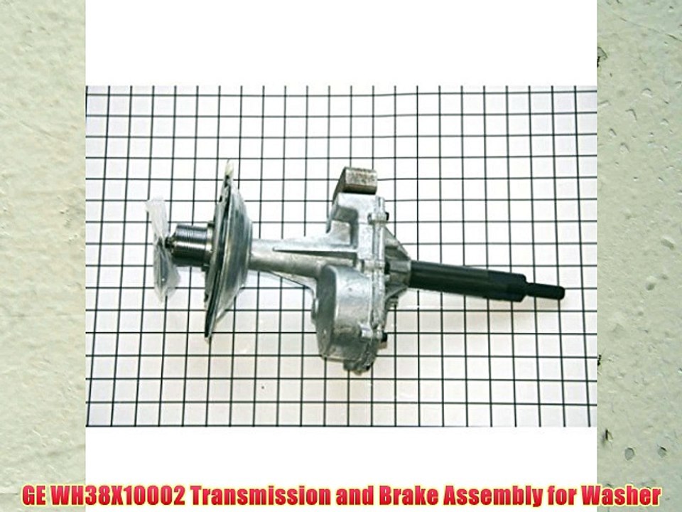 GE WH38X10002 Transmission and Brake Assembly for Washer
