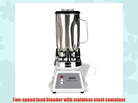 Waring 7011S Blender Stainless Steel Container 18000 to 20000 rpm Speed Range 120V