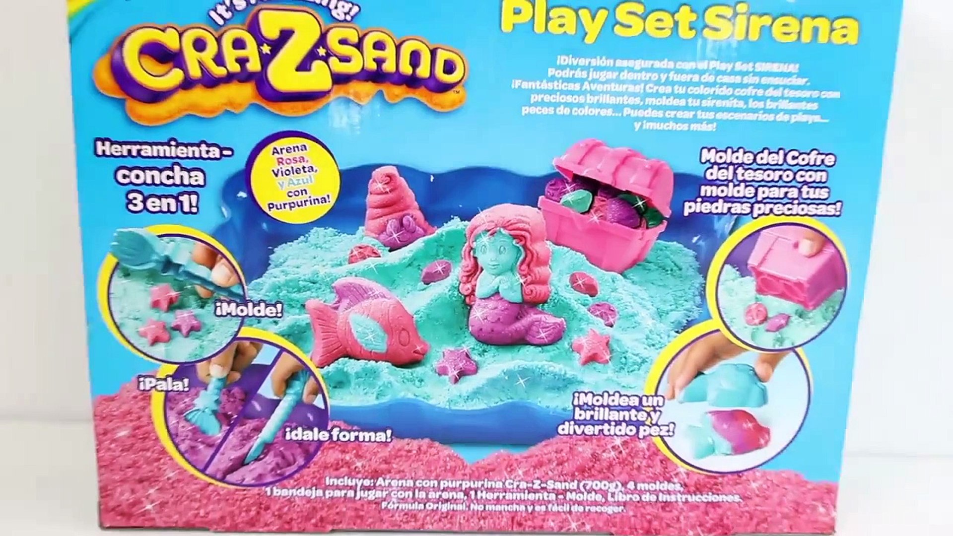 mermaid kinetic sand