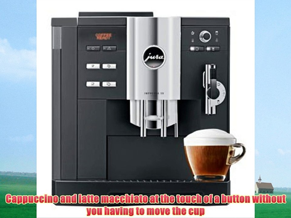 Jura Impressa S9 Classic Black One Touch Espresso Coffee Machine