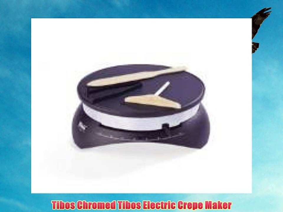Tibos Chromed Tibos Electric Crepe Maker