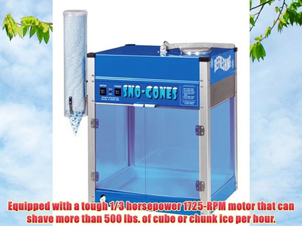 Paragon The Blizzard SnoCone Machine