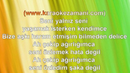 Hakan Altun - Sevemdim Ayrılığı - 2003 TÜRKÇE KARAOKE