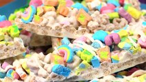 Lucky Charms Treats No Bake from Cookies Cupcakes and Cardio