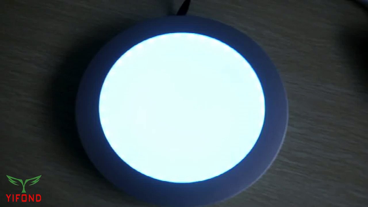 RGB LED panel light flat light ceiling surface embedded wall mounting variety functions