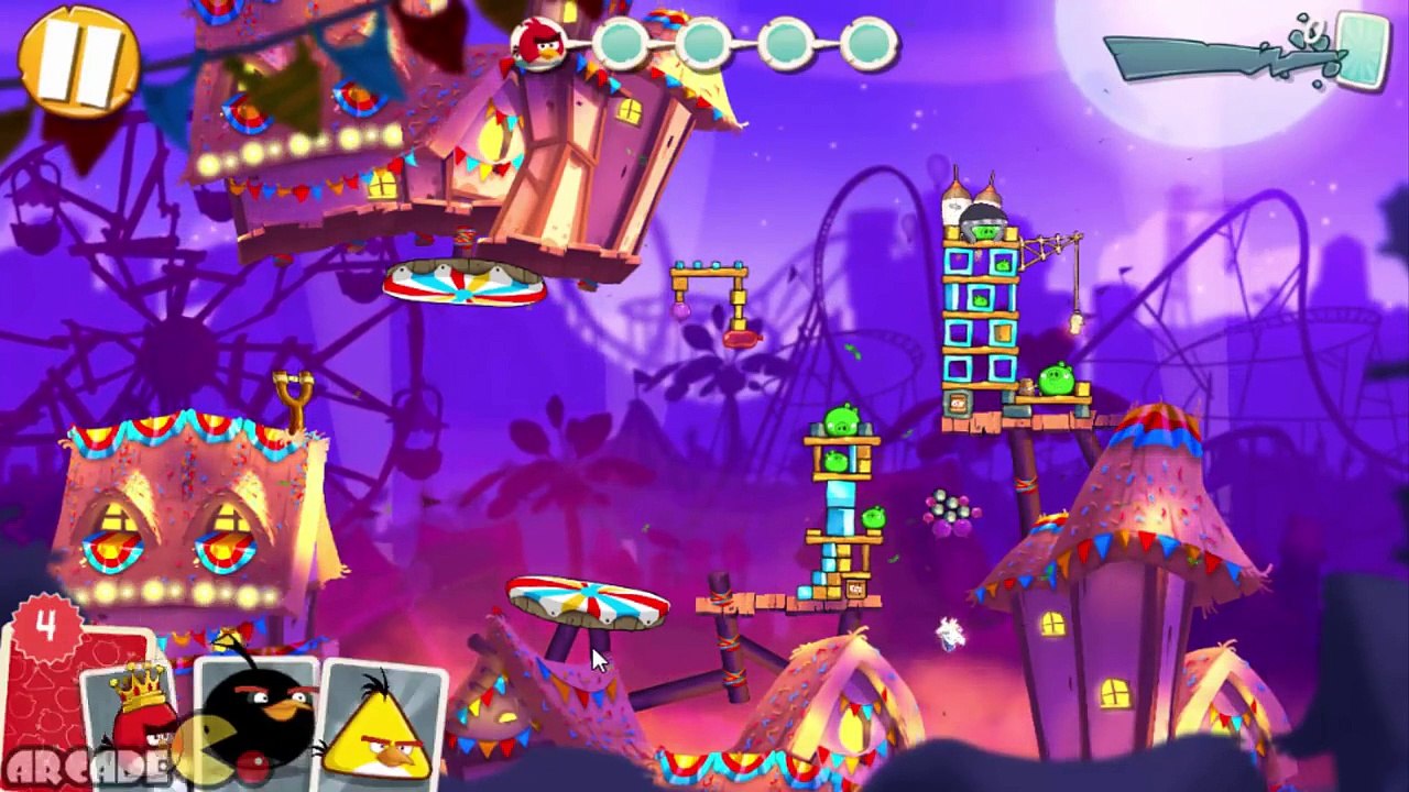 Angry Birds 2 - New Level Pigsyland 256-260 Walkthrough 3 Stars!