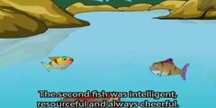 Panchatantra Tales - The Three Fishes - Short Stories for Children - Animated / Cartoon Stories