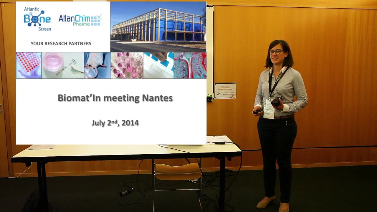 Présentation d'ATLANTIC BONESCREEN - Biomatin 2014
