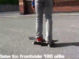 'The Back Pocket Beginners Bible' - Street video tutorial 2: Frontside 180 Ollie