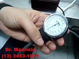 Aferindo Pressão Arterial em Cão (Doppler Vascular) CENTER VET