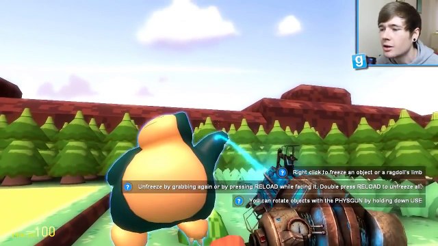 The Diamond Minecart | Dantdm Minecraft Pokemon Mod!! Garry's Mod