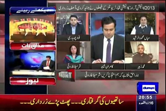 Hot Debate Between Muhammad Zubair And Anchor Kamran Shahid