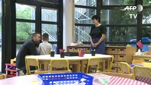 Rentrée des classes dans une maternelle à Paris