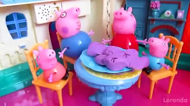 Play Doh Peppa Pig Five Little Monkeys Finger Family Kinder Surprise Songs GERTIT